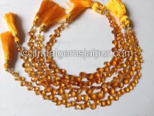 Madeira Citrine Faceted U Beads
